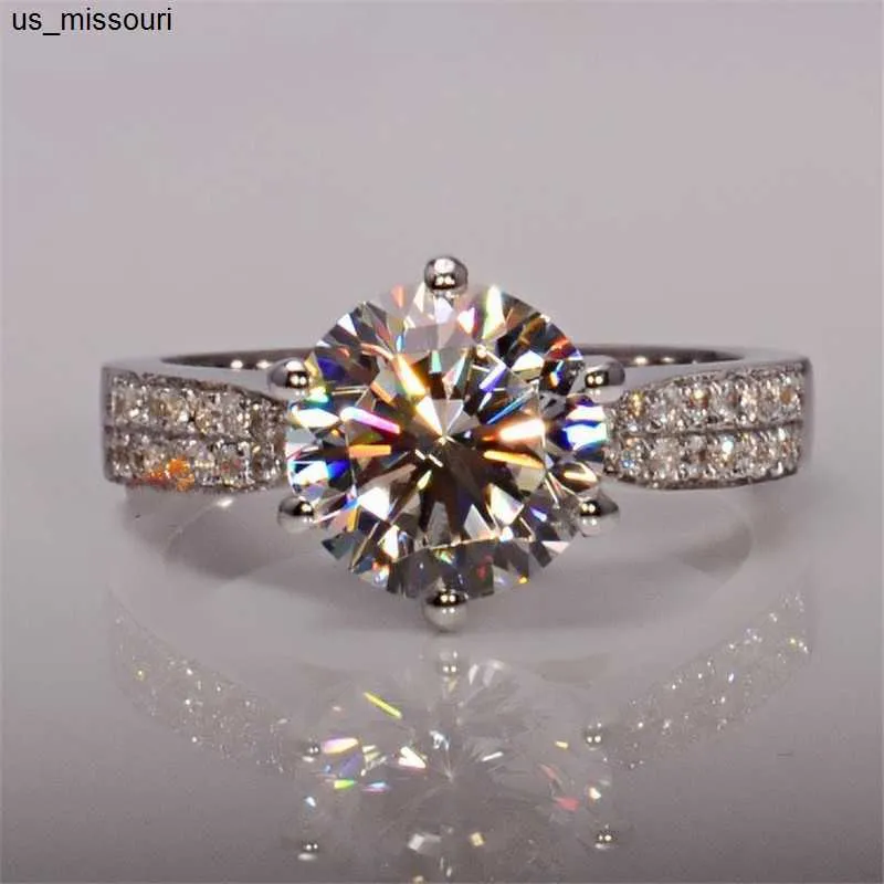 Lab Diamond CZ Promise Moissanite Rings Wedding Bands 40 Styles In
