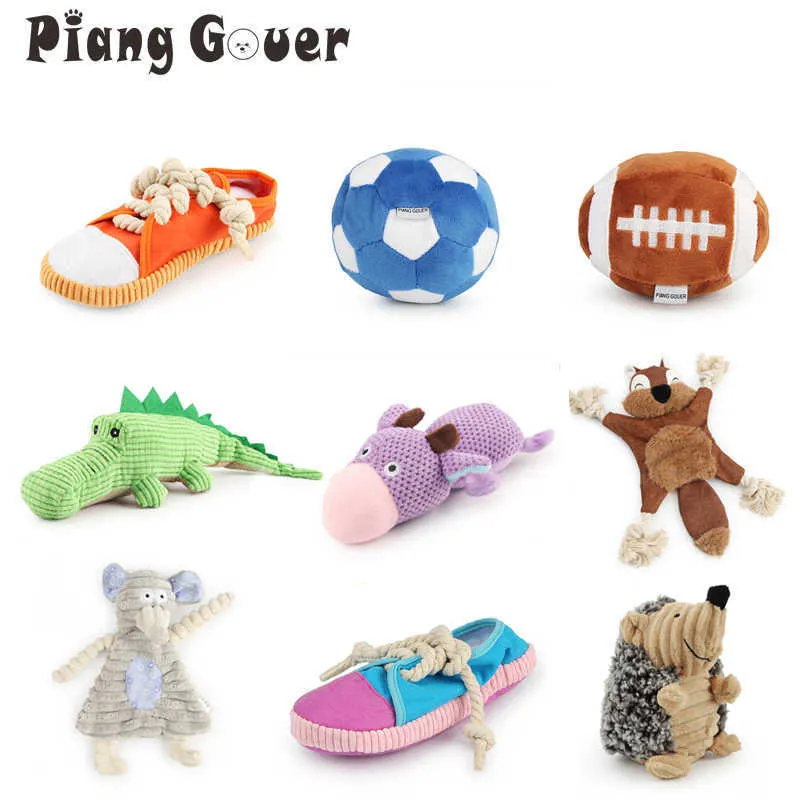 Hondenspeelgoed Chews Small Dog Toy Rabbit Plush Pet Toy Hedgehog Puppy Sound Pieak Soft Toys For Dog Play G230520