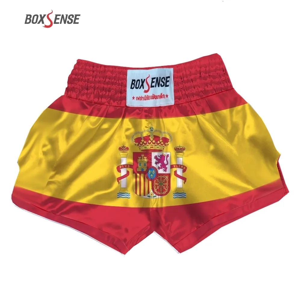 Bañadores de boxeo personalizados Muay Thai, relevo de boxeo, entrenamiento de competición, pantalones cortos de lucha MMA, conjunto de Kick Boxing Sanda Unisex 230520