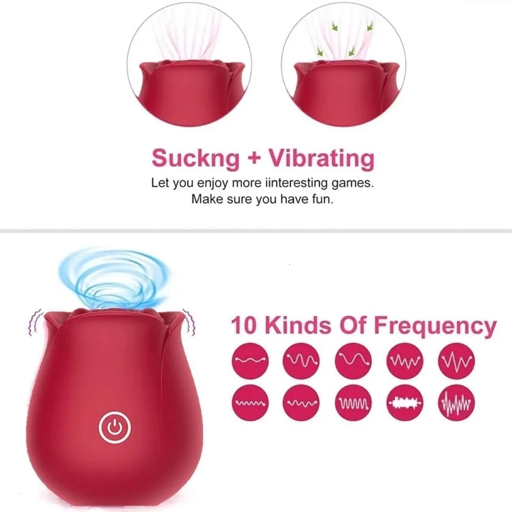 Adult Toys Rose Vibrator Toy Silent Adult Suction... From Gou05, $13.62 |  DHgate.Com