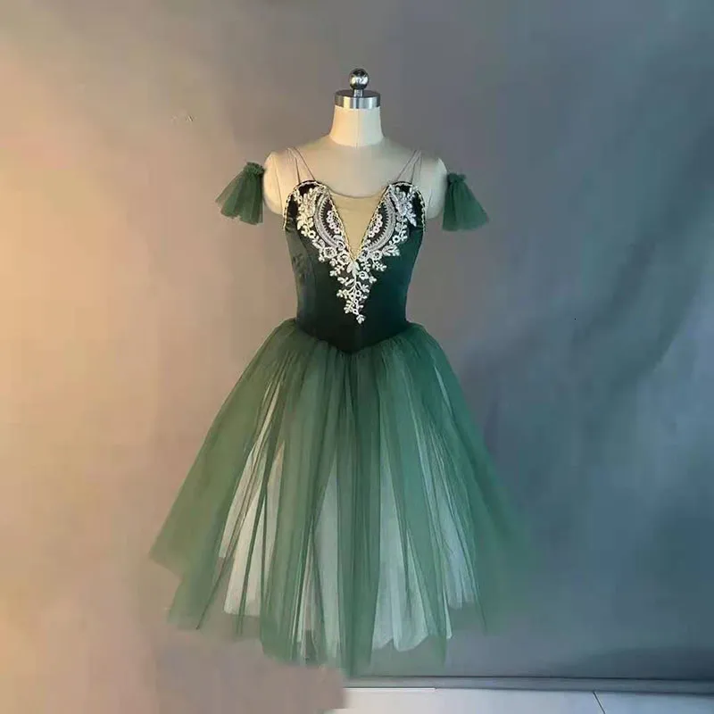 Dancewear Adult professional Ballet Tutu Dress show window show performance dress Sleeping Beauty pan skirt Children Dance Costume 230520