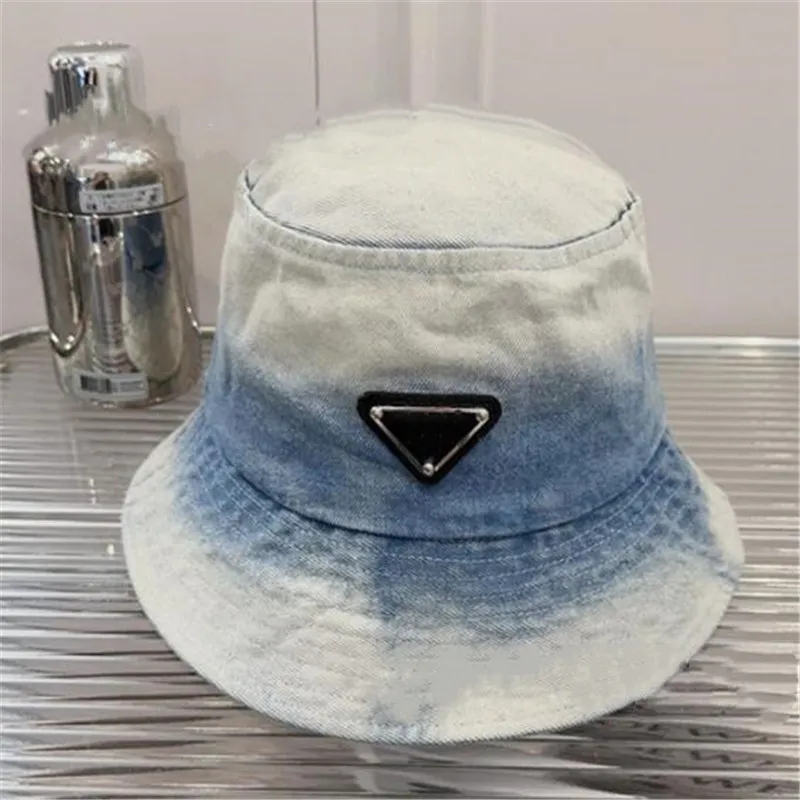 Fashion Denim Bucket Hat Designer Cappelli a tesa larga Sun Prevent Bonnet Beanie Berretto da baseball Snapbacks Outdoor Mens Womens Sunbonnet