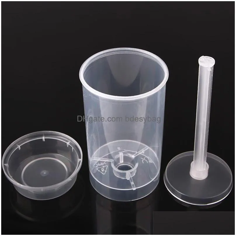 party supplies plastic clear cake push up container ice cream mould cupcakes tools