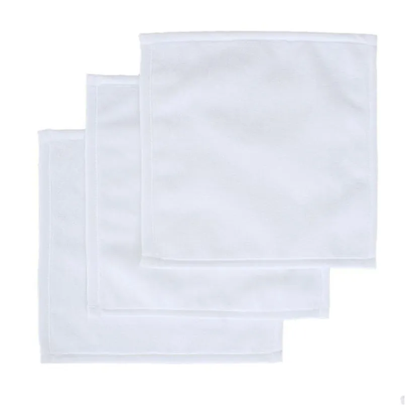 Limpeza de panos de sublimação em branco poliéster/algodão 30x30cm transferência de calor diy impressão entrega de impressão de homekee housekee Órgão DHL46