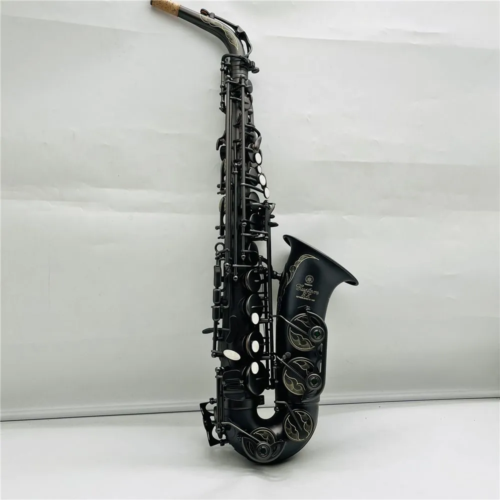 YAS-875EX Saxophone Alto Mib Tune Noir Nickel Plaqué Professionnel Bois Avec Accessoires Saxo Case