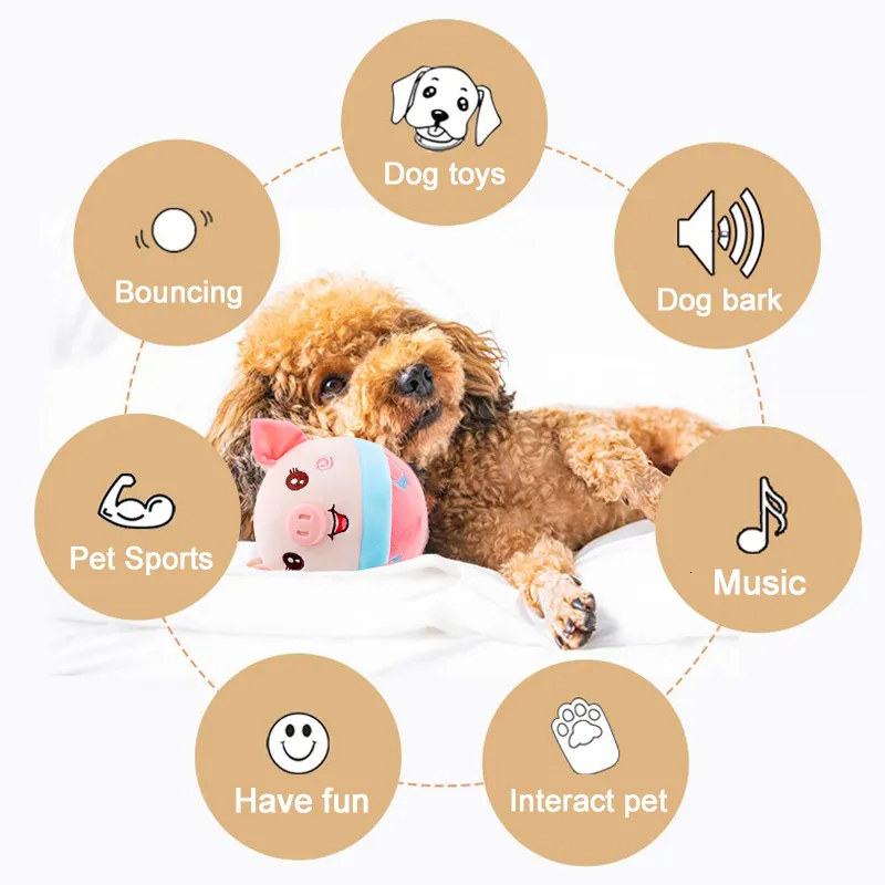Jumping ball dog toy discount