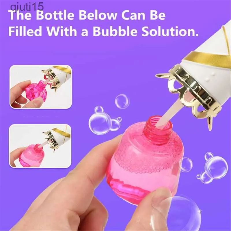 Bubble Blowing Set, Bubble Accesorio de baño para niños Summer
