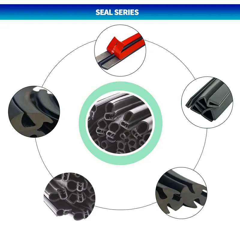 Auto-onderdelen glasafdichtingen rubberen dempingsonderdelen ondersteunen aangepaste bestelling, neem contact op met de klantenservice