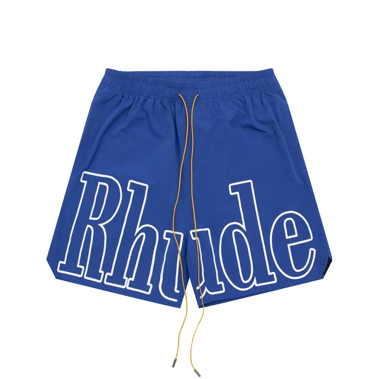 Rhude shorts set heren rhude shorts Designer Shorts Zomermode Strandbroek Heren Hoge kwaliteit Street Wear Rood Blauw Zwart Paars Broek