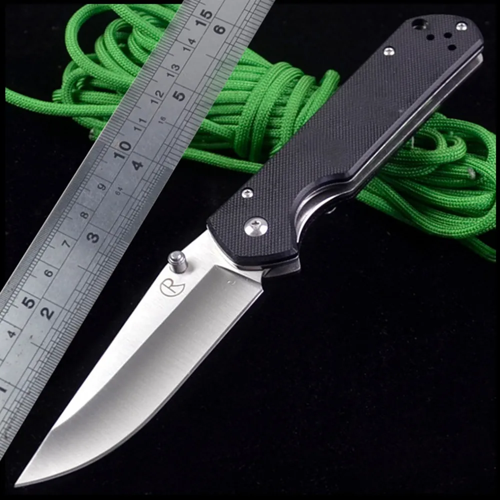 Chris Reeve vouwmes D2 Steel Blade Cr Tactical Survival Knife Outdoor Zelfafwijking Wandel Pocket Pocket Messen EDC Camping Tools 188