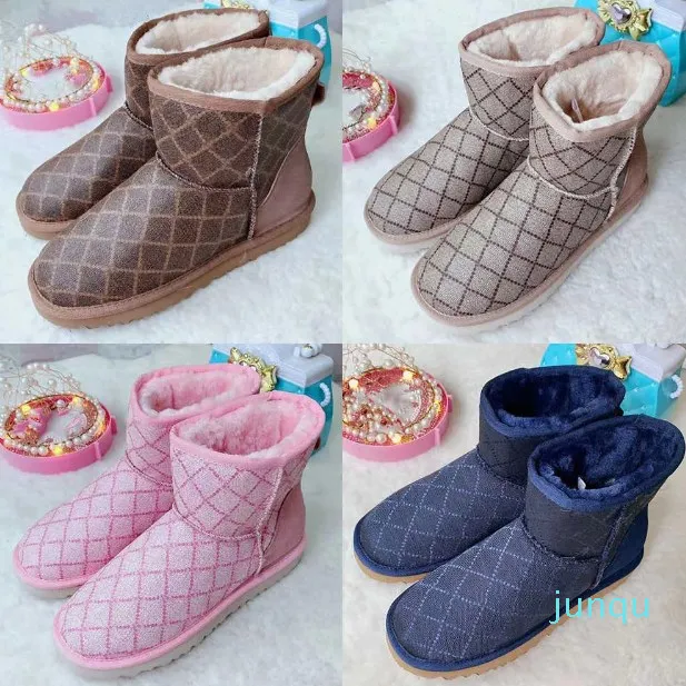Women s Fluff Yeah Platform Ankle Boots Cozy Designer Mini Fashion Casual Winter Snow Shoes Australia Boots for Ladies with Bow