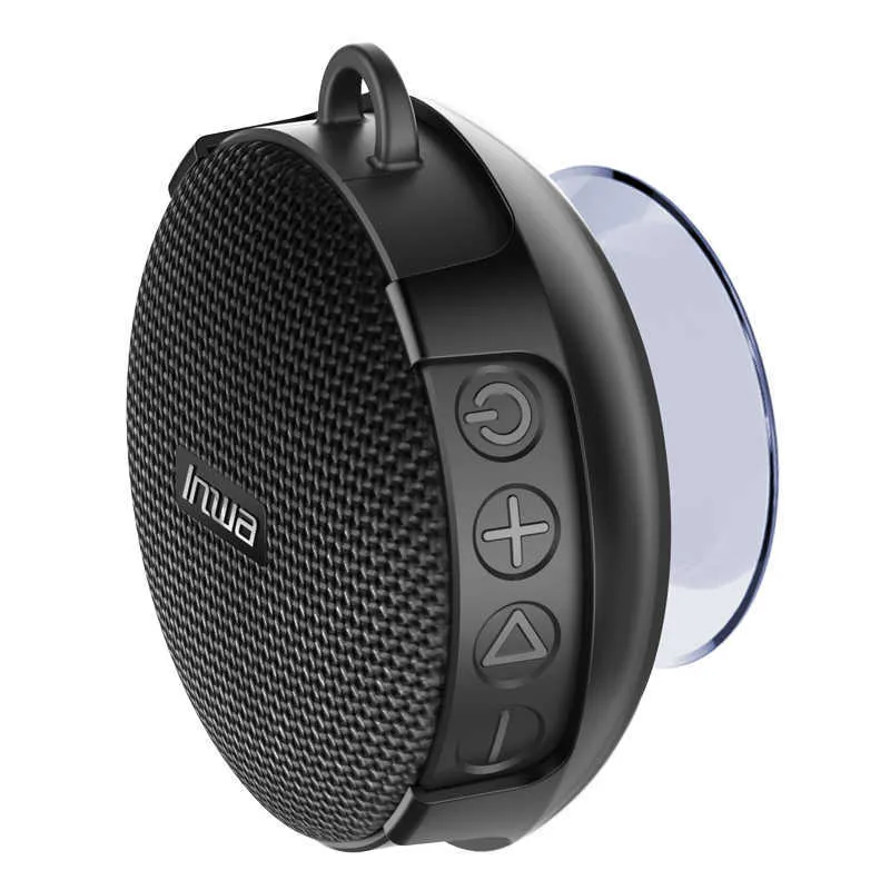 Handy-Lautsprecher, Badezimmer, tragbare Bluetooth-Lautsprecher, IPX7 wasserdicht, Musik-Center-Säule, Dusch-Sound, Boombox, Woofer, Freisprecheinrichtung mit Saugnapf Z0522