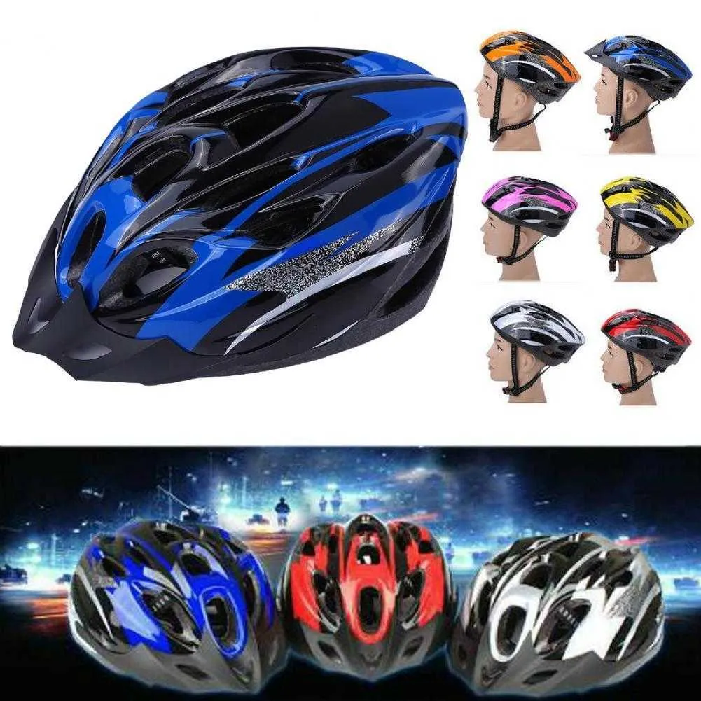 Cycling Helmets Bicycle helmet Color adjustable EPS foam mountain bike helmet for ski men women and road bikes Integrated molded bicycle helmet P230522