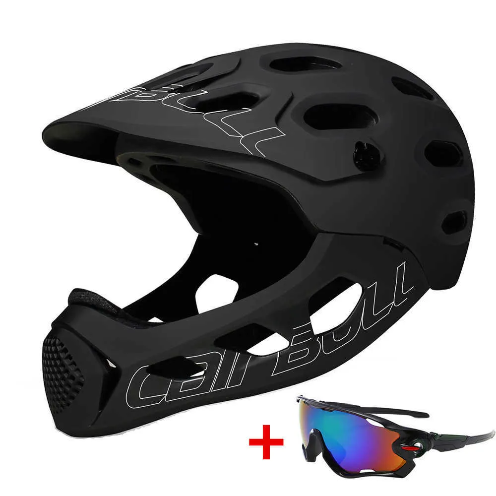 Bisiklet kaskları Cairbull tam yüz bisiklet kaskı dağ yol bisiklet casco uluslararası mtb ekstrem spor güvenlik kask erkek bisiklet p230522