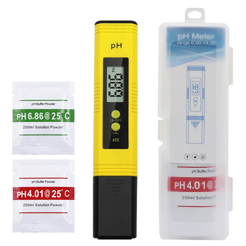 Medidores de PH, Analizador de Calidad de Agua
