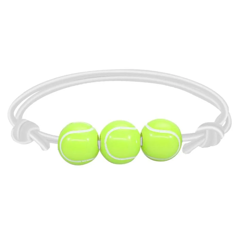 Bangle Basketball Baseball Bracelet Wax Line Tennis Rugby Boys Girls Sports Jewelry Outdoors WatchBangle