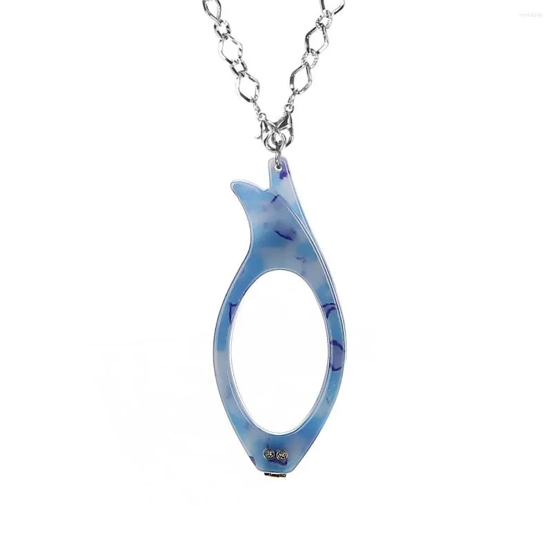 Colorful Folding Magnifying Glass Pendant For Women Older Magnifier Glasses With Colorful Frame Perfect Jewelry Gift From Omricasspi 6.55 DHgate.Com