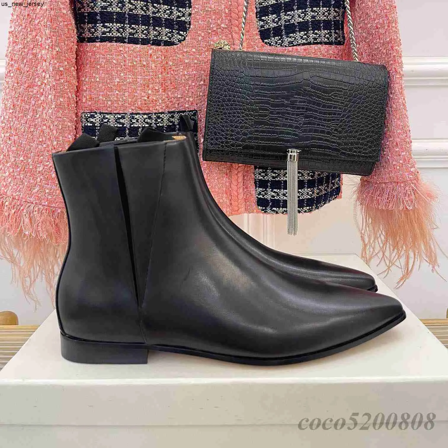 Scarpe Eleganti Donna Stivaletti Moda Vera Pelle Punta A Punta