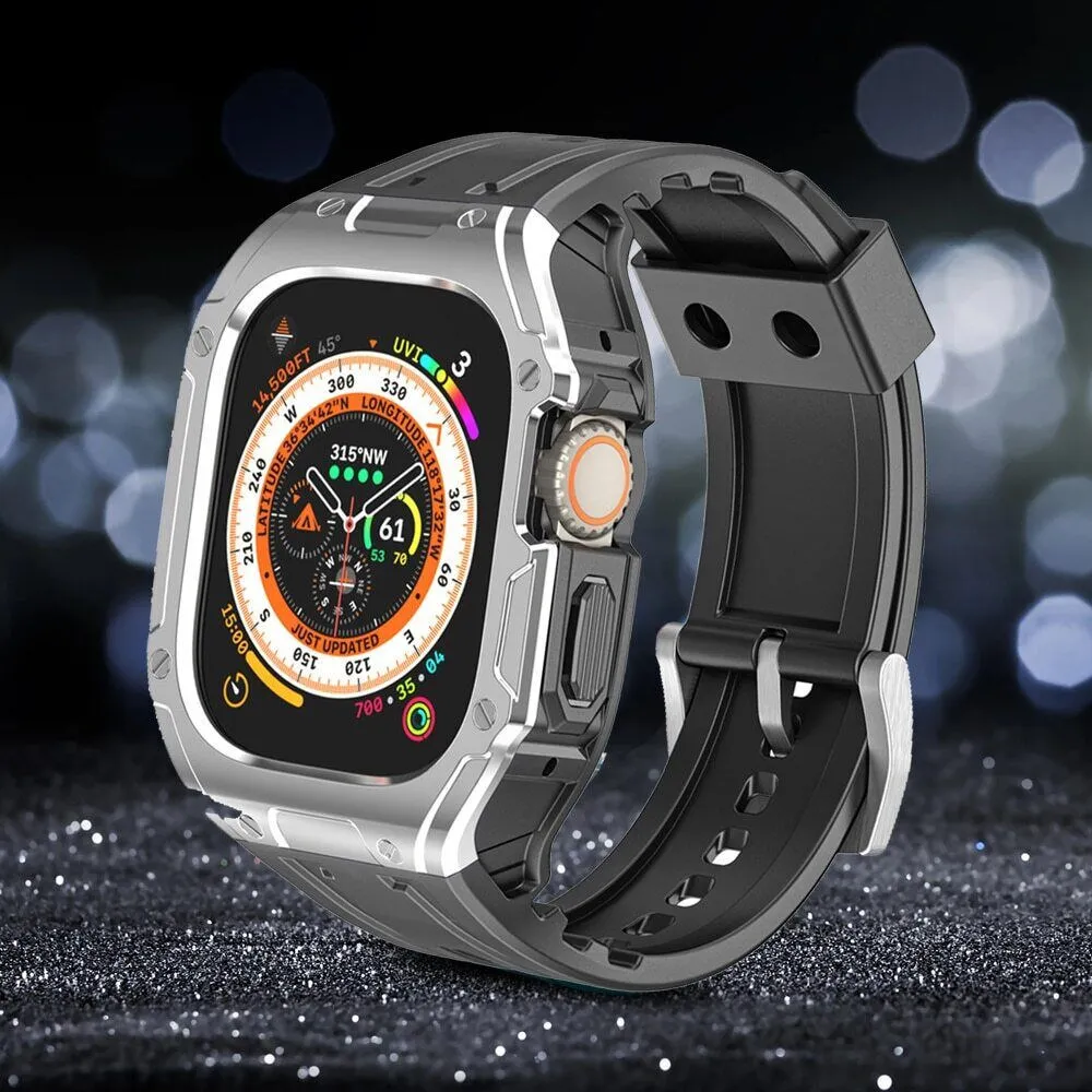 Premium Armor Case And Silicone Strap Kit Set For Apple Watch Ultra 49mm PC Cask From Kwell1943 15.13 DHgate.Com