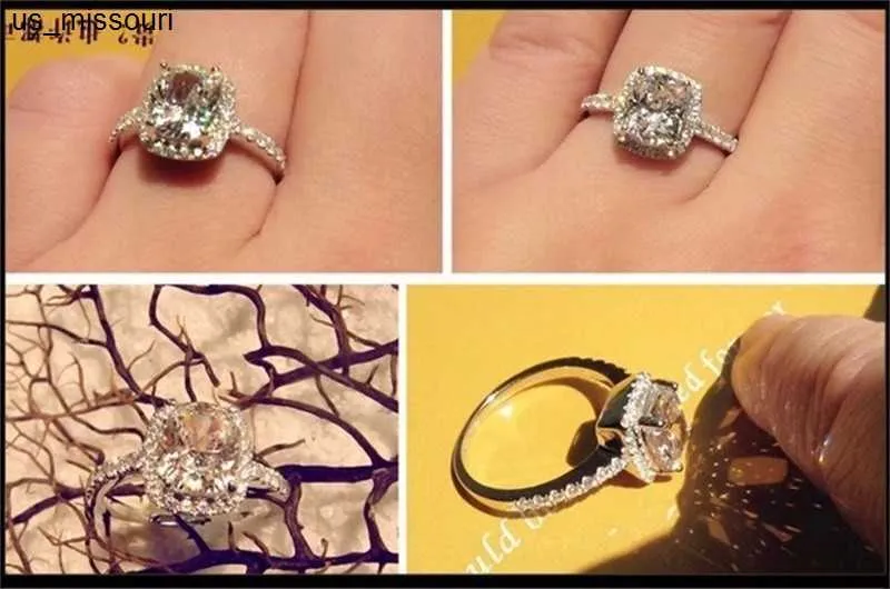 Galaxy 925 Sterling Silver Ring With Cz Crystal For Women Luxury_voghion.com