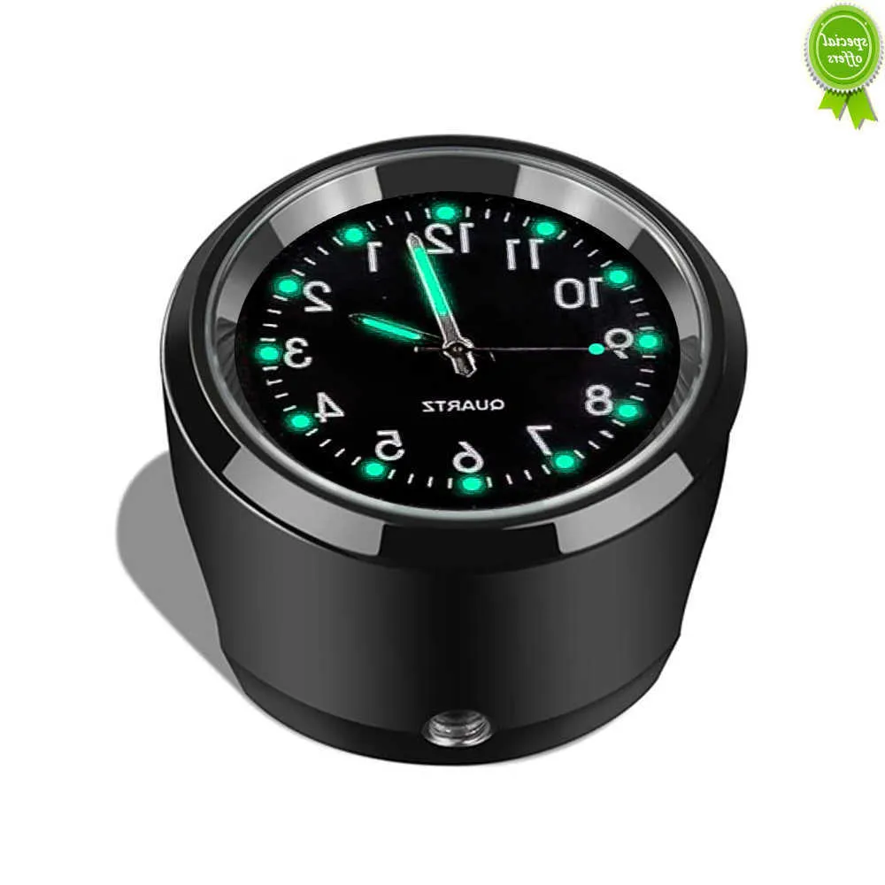 Motorcycle Handlebar Clock - Chrome Waterproof Aluminum Quartz Watch with  Luminous Display
