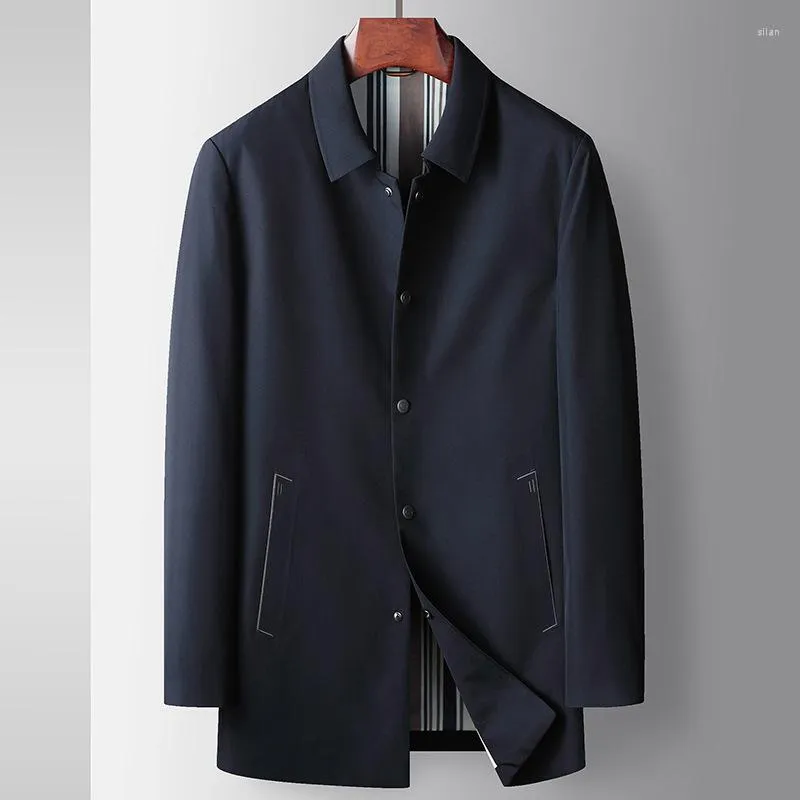 Heren Trench Coats Luxury Brands Men kledingjacht