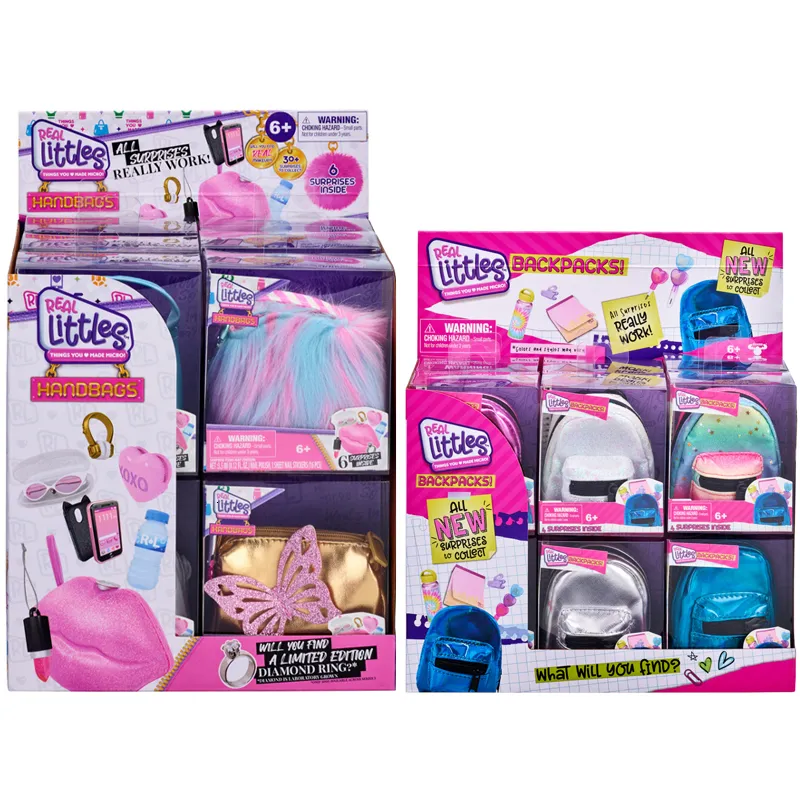 Kitchens Play Food Original Real Littles Backpack Mini Bags Single Pack Collection Surprise Toy Handbag Children s Toy Girl Birthday Gift Surprise
