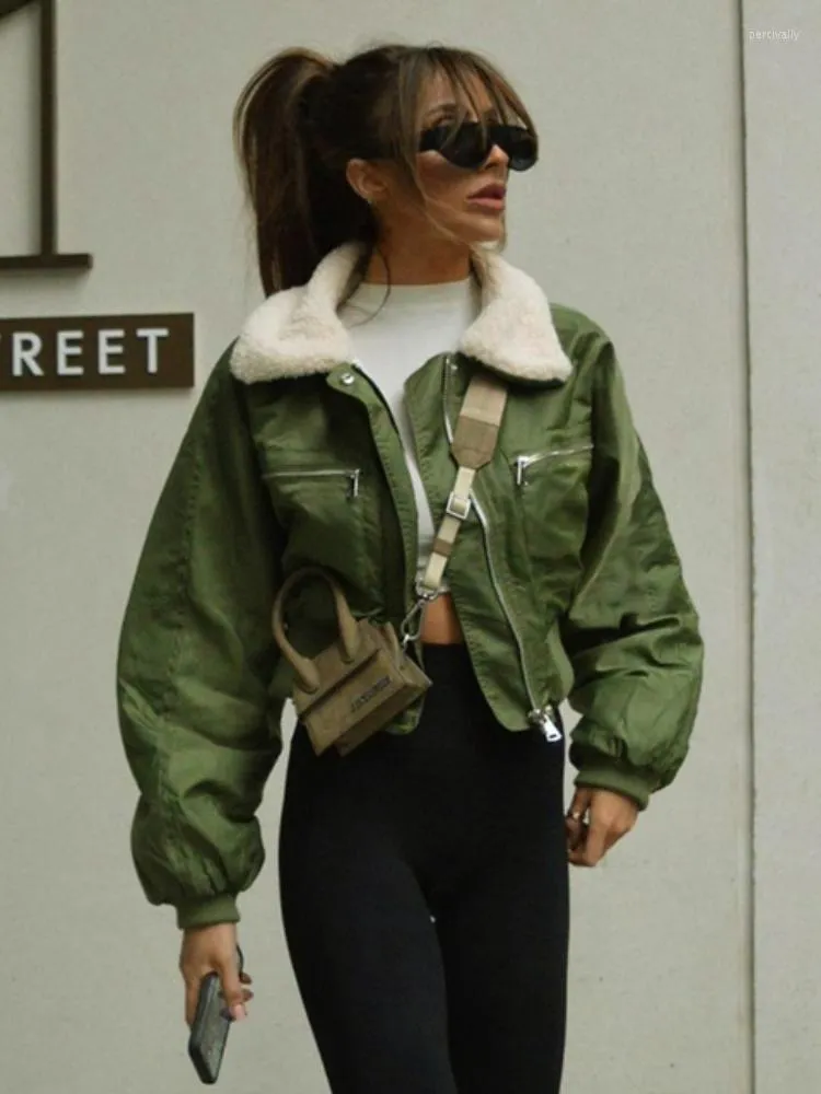 Short green jacket womens discount