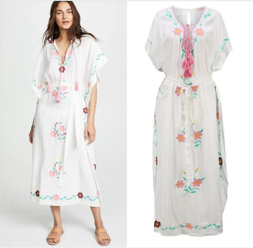 sachin and babi light blue dress Embroidered Dresses main image 1