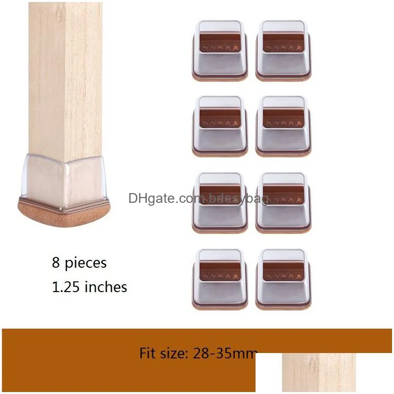 1.25 inch chair leg caps best sale