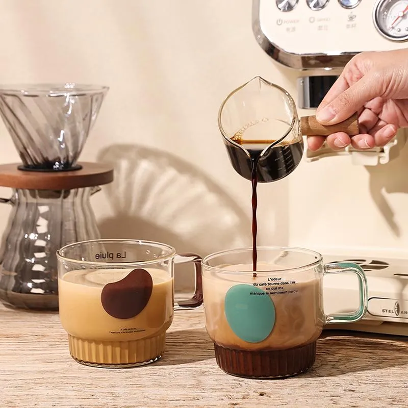 Glassware with handles top