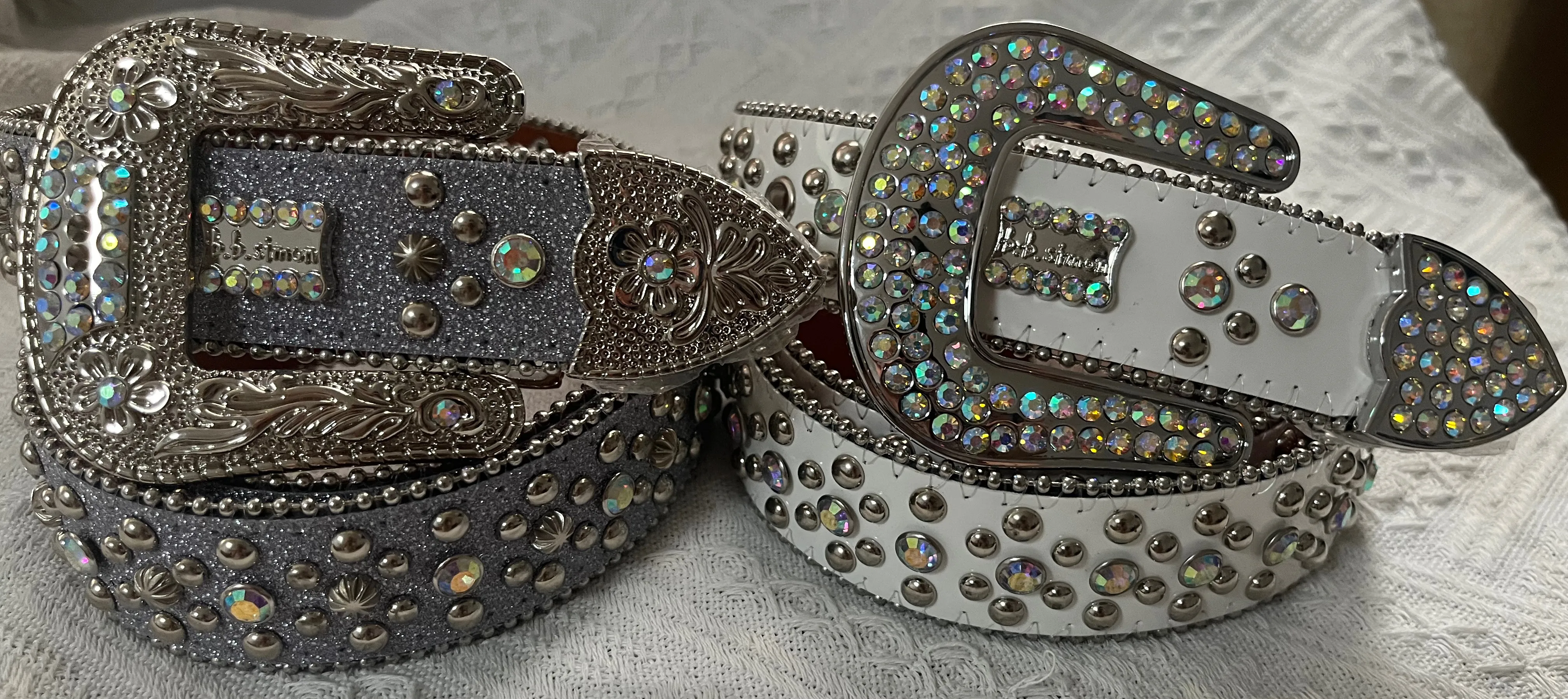 Designer belt with diamonds outlet