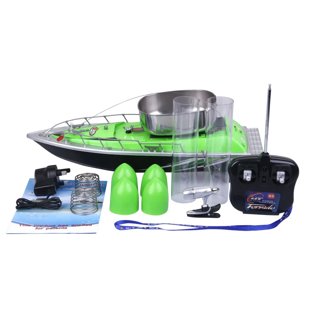 Electric Wireless Rc Fishing Boat Fish Finder Ship Remote Control Bait  Boats Rc lure boat Speedboat With EU US UK Charger