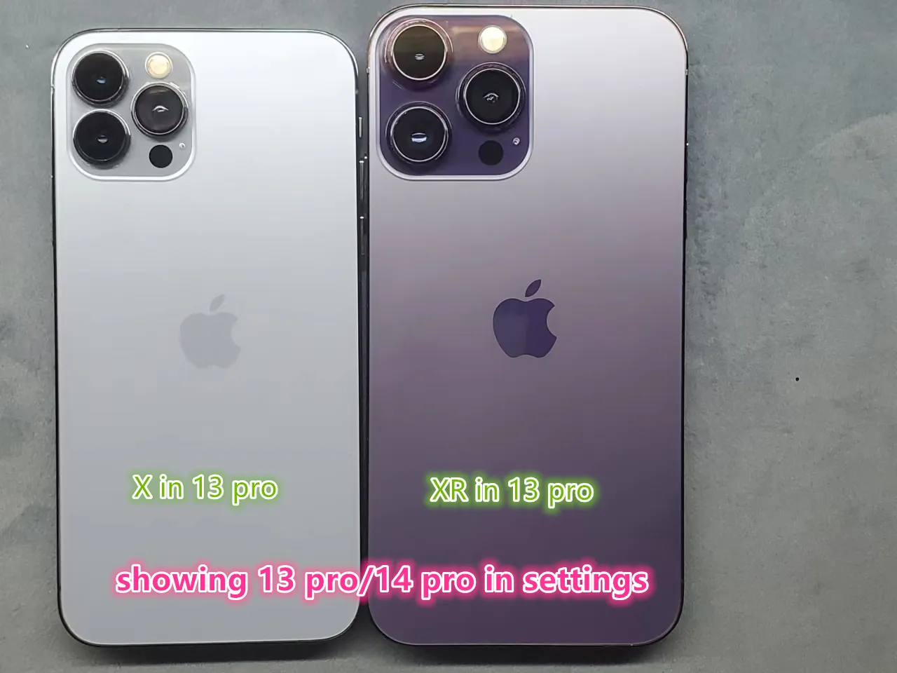 что значит iphone xr в корпусе 14 про