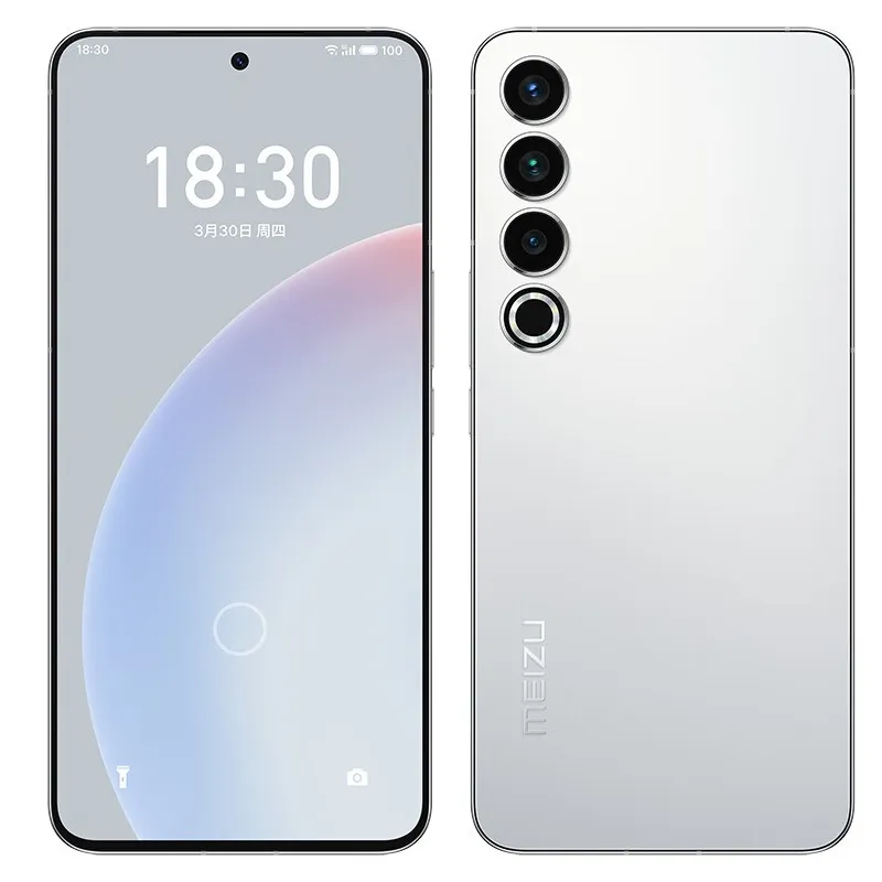 Original Meizu 20 Pro 5G Teléfono móvil Inteligente 12GB RAM 256GB 512GB ROM Snapdragon 8 Gen2 50MP NFC Android 6.81 "AMOLED Pantalla completa Identificación de huellas dactilares Cara Teléfono celular impermeable