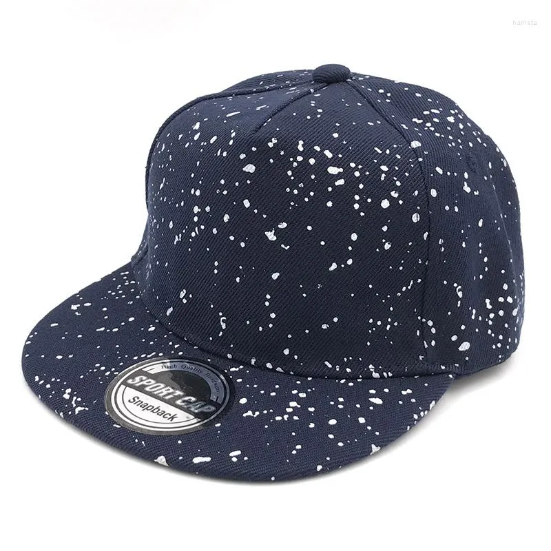 Ball Caps Kinder Baseball Cap Kinder Jungen Mädchen Snapback Hip Hop Mode Running Man Design Flache Hut Baby 2-8 Jahre