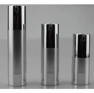 50 pièces ruban 30 ml emballage de pompe sans air pour cosmétique, bouteille en plastique de 30 ml avec pompe, bouteille ronde en plastique de 30 ML avec distributeur