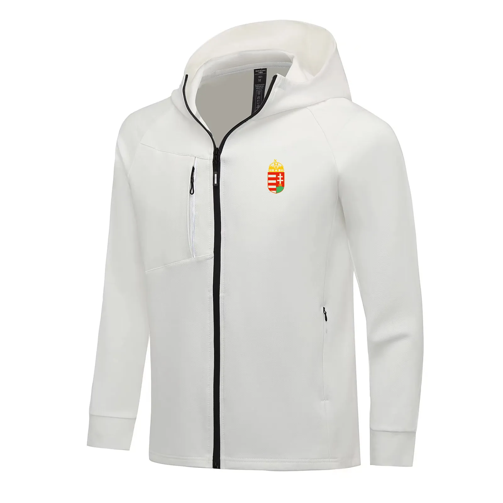 Vestes de l quipe nationale de football de hongrie pour hommes manteau chaud d automne sweat shirt capuche pour jogging en plein air veste de