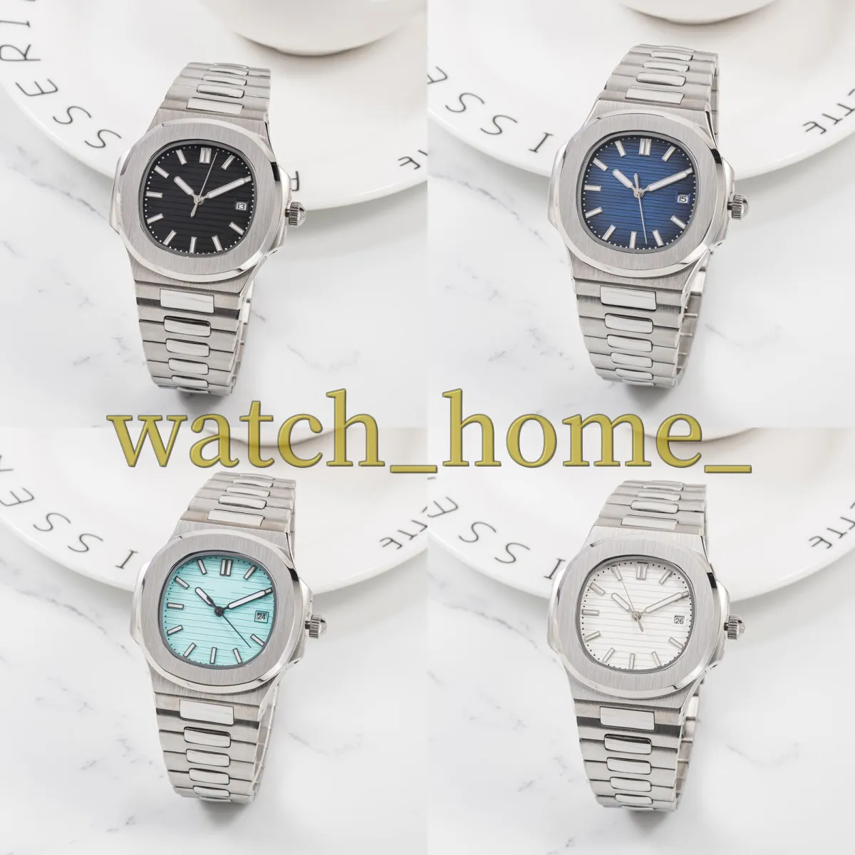 Watch Mens Automatic Lady Kleid Full Edelstahl Sapphire wasserdichte leuchtende Uhren Paare für Armbanduhren Montre de Luxe