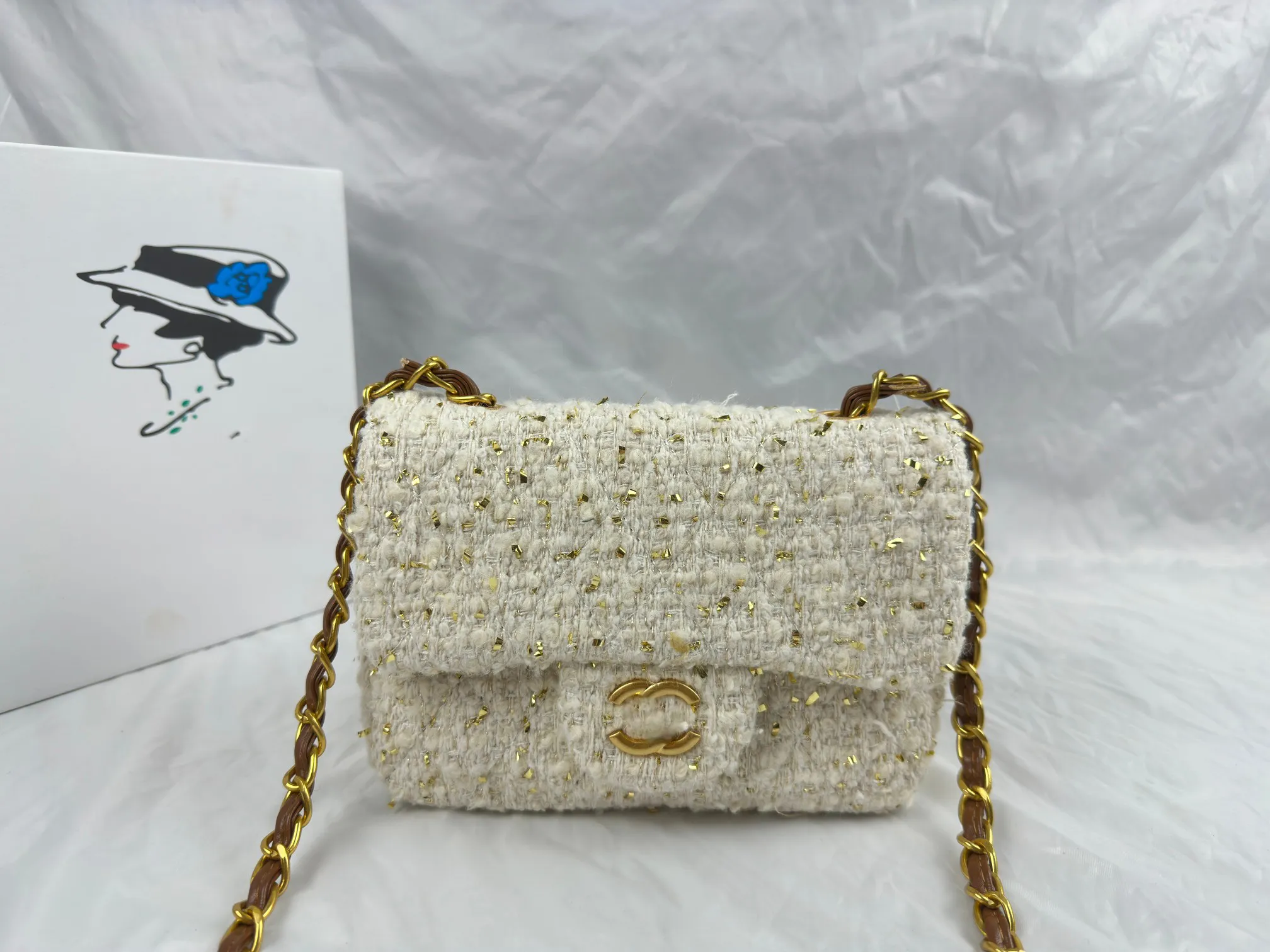 Bolso hombro cadena hot sale
