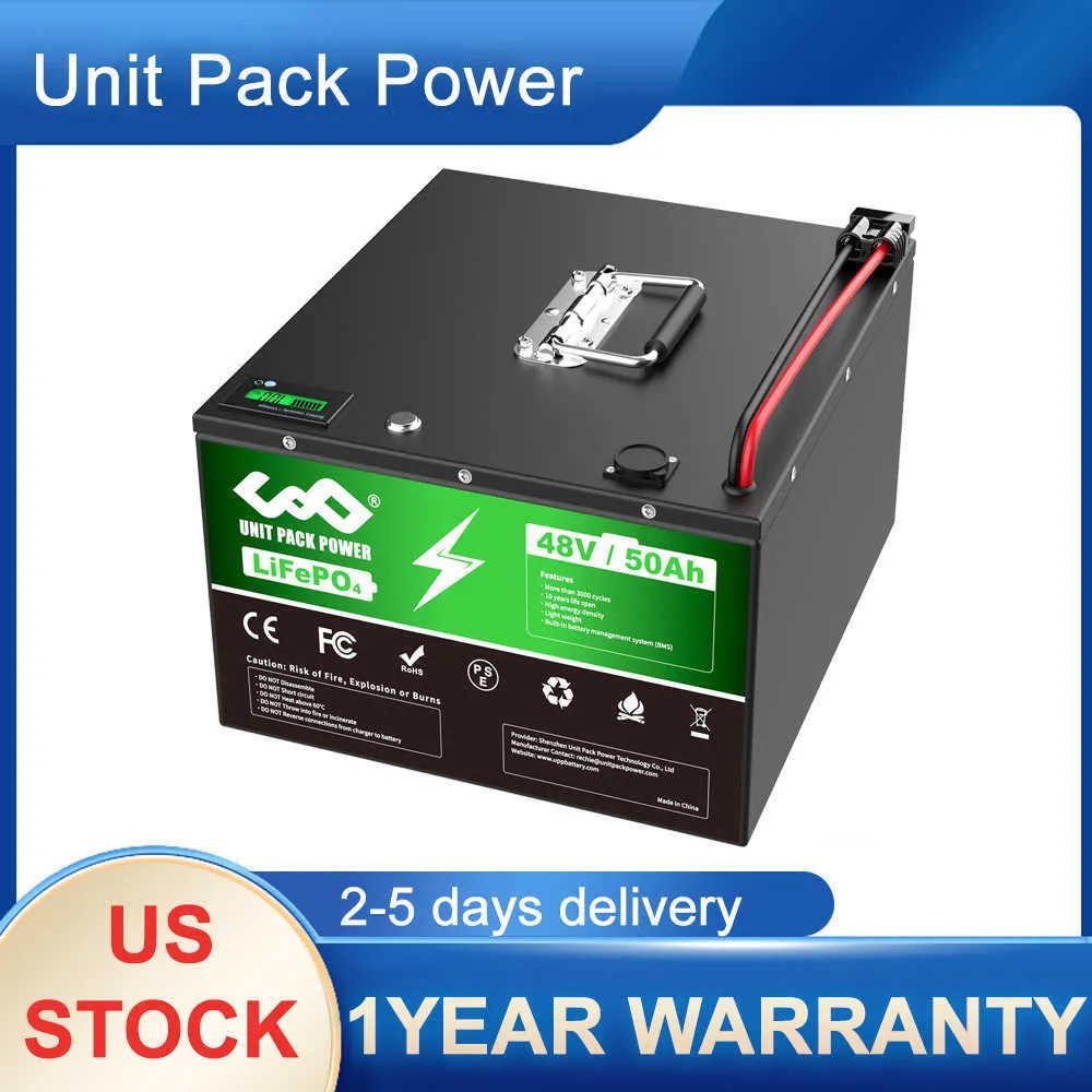 LifePo4 Lithium Battery Pack 48V 50Ah Rechargeable... From ...
