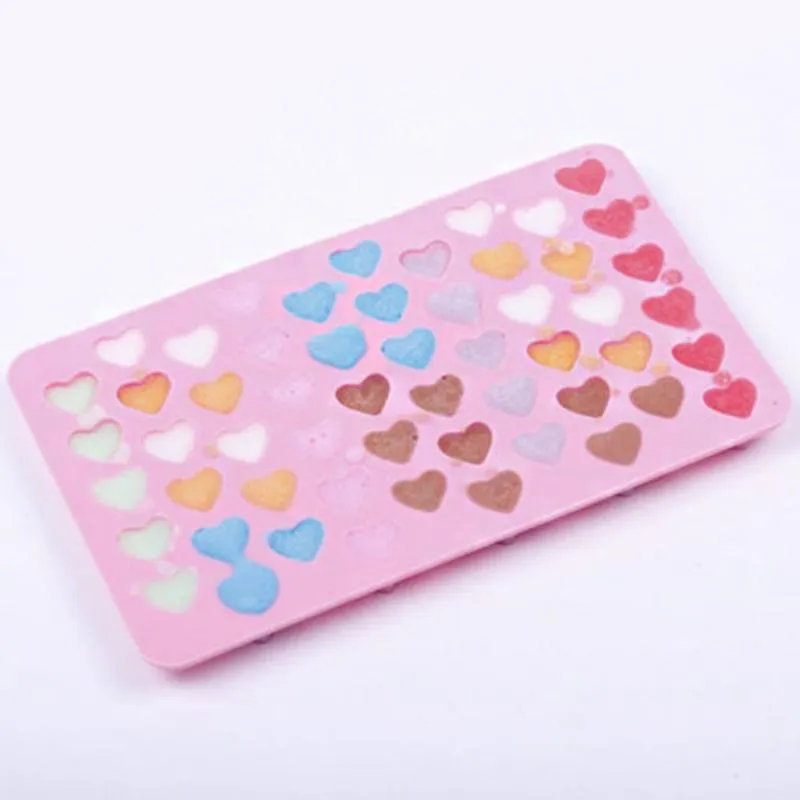 Mini Heart Silicone Mold Ice Cube Tray DIY Chocolate Fondant Mould 3D  Pastry Jelly Cookies Baking Cake Decoration Pastry Tools