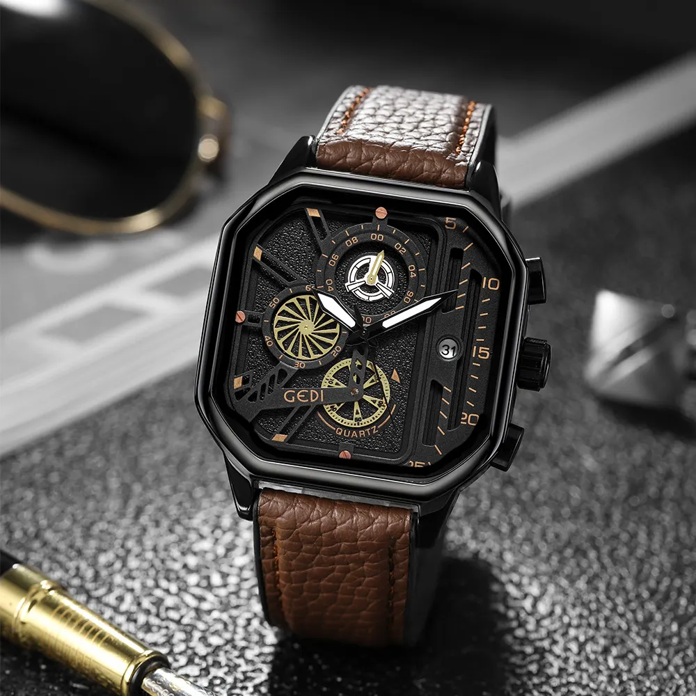 Montre feeling stone quartz homme store