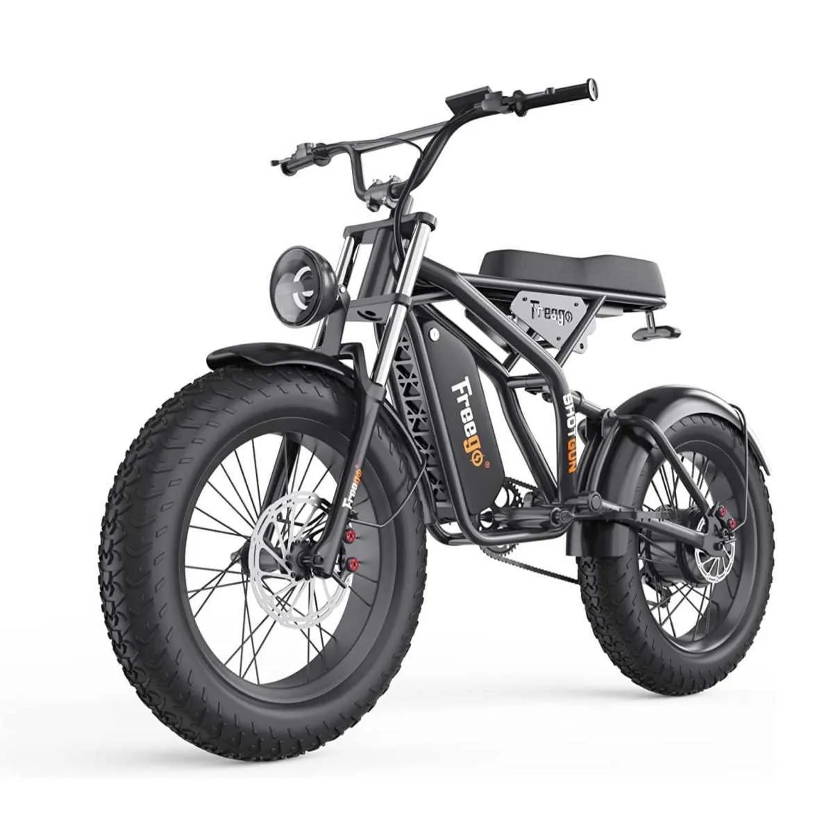 Fat Tire 20'' 1200W Ebike for Adults with 48V 20ah Battery Dirt Bike Urban Commuter Electric Bicycle