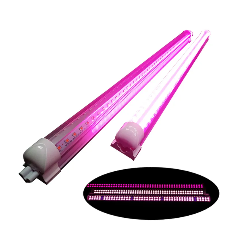 LED Grow Light T8 Lights High Intensity Full Spectrum Indoor GrowLights with High PPFD Value Grow Lights for Indoor Plants Seeds Starting Succulents crestech168