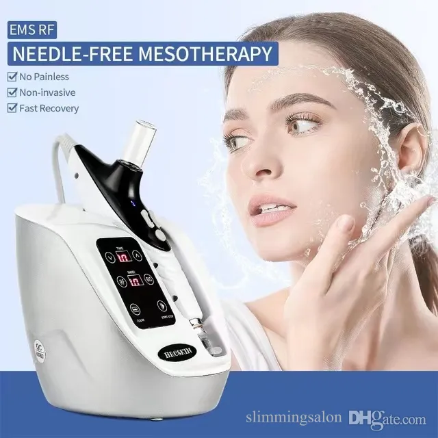 Pistolet de mésothérapie RF aiguille Anti-rides eau méso pistolet méso rajeunissement soins de la peau beauté Machine