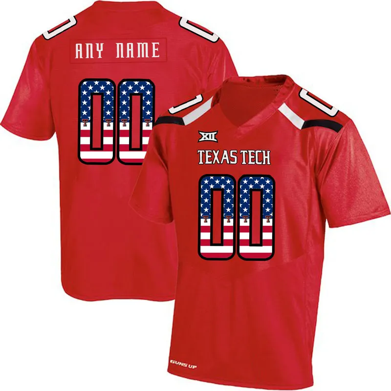 Personalized texas tech football jerseys discount