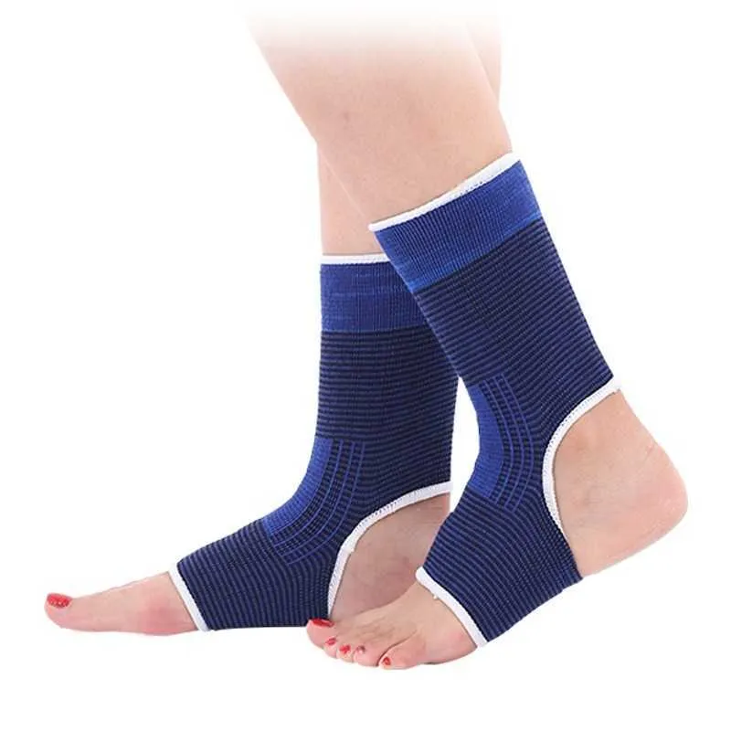 Knöchelstütze, 1/2-teilig, ultraweich, für Fitnessstudio, Laufen, Schutz, Fußbandage, elastische Knöchel-Sport-Fitness-Unterstützung, P230523