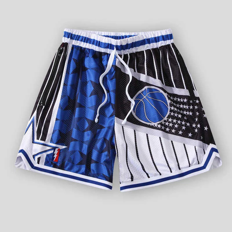 Mens & Womens Double Layer Mesh Basketball Shorts - American