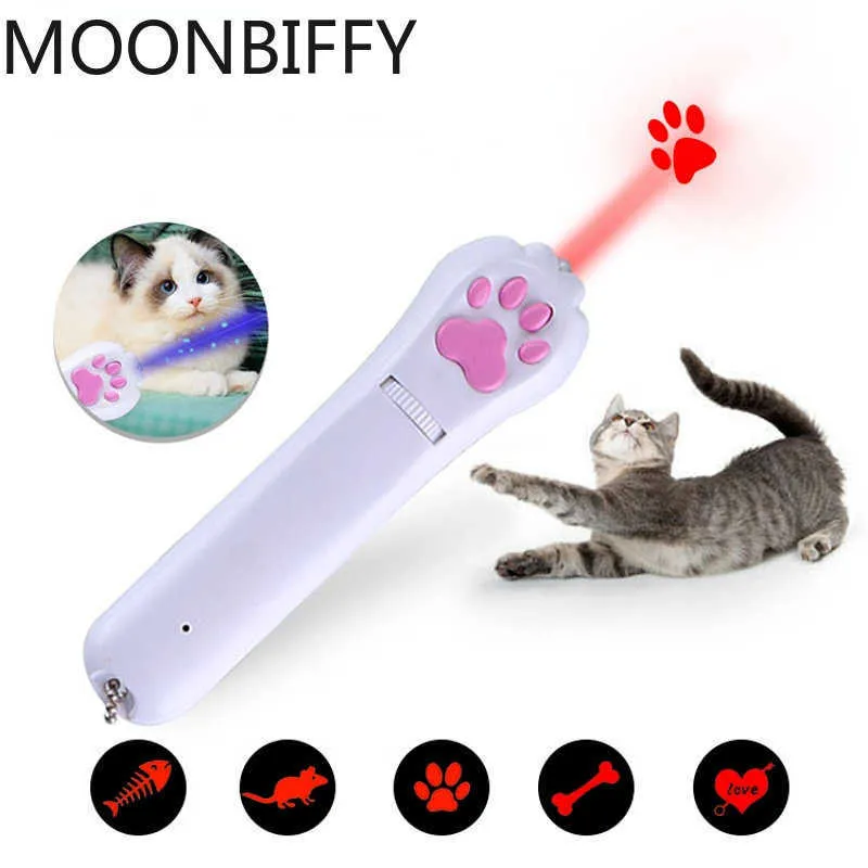 Jouets Rechargeable Chat Projection LED Chat Jouets Multi-modèle Infrarouge Uv Lumière Pourpre Anti-morsure Drôle Gatos Bâton Mascotas Accessoires G230520